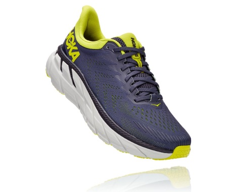 Tenisky Hoka One One Clifton 7 Panske Siva / Ruzove (60JUFQNPM)